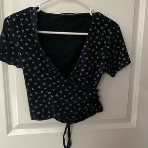 brandy melville tie in the back top